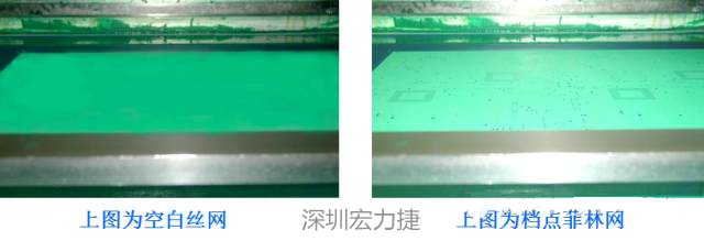 熱風(fēng)整平后導(dǎo)通孔邊緣起泡掉油，采用此工藝方法生產(chǎn)控制比較困難，須工藝工程人員采用特殊的流程及參數(shù)才能確保塞孔質(zhì)量。